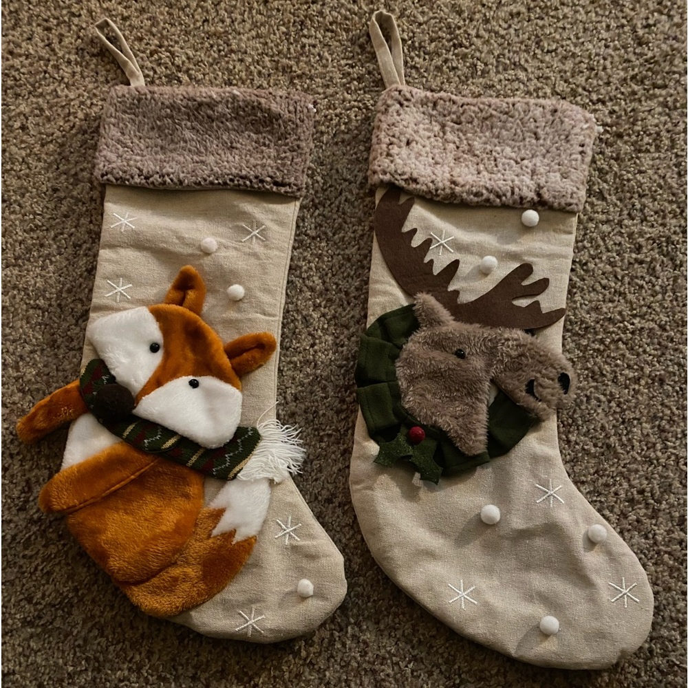 2 Christmas stockings